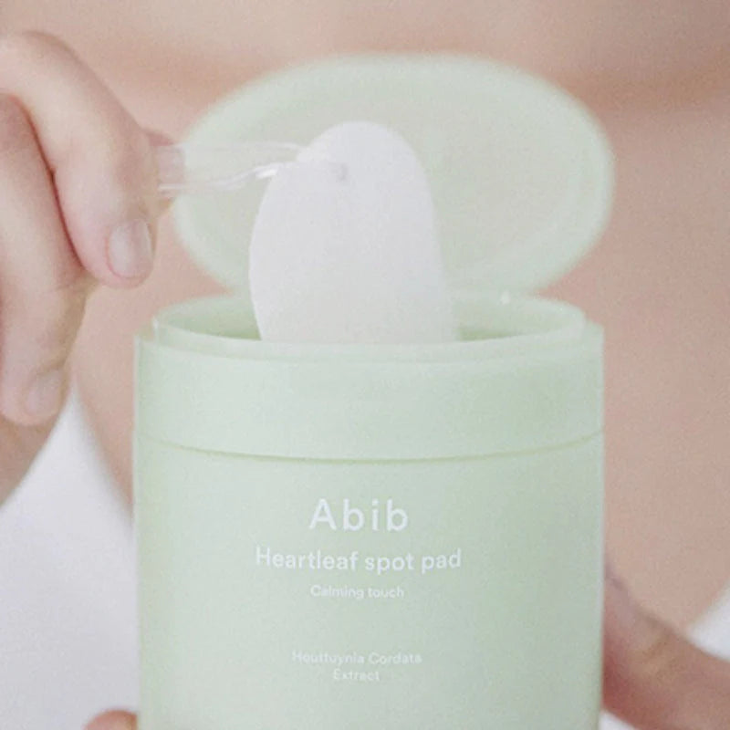 Abib - Heartleaf Spot Pad Calming Touch (80 pièce) - Pads Toniques Apaisants