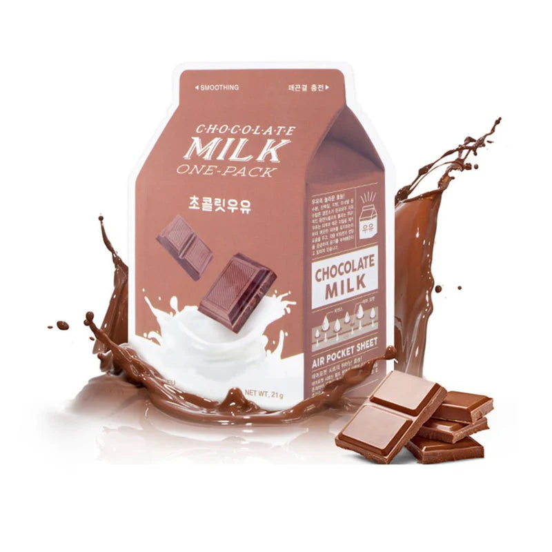 A'pieu - Chocolate Milk One-Pack (1 pièce) - Masque Tissu Nourrissant Hydratant