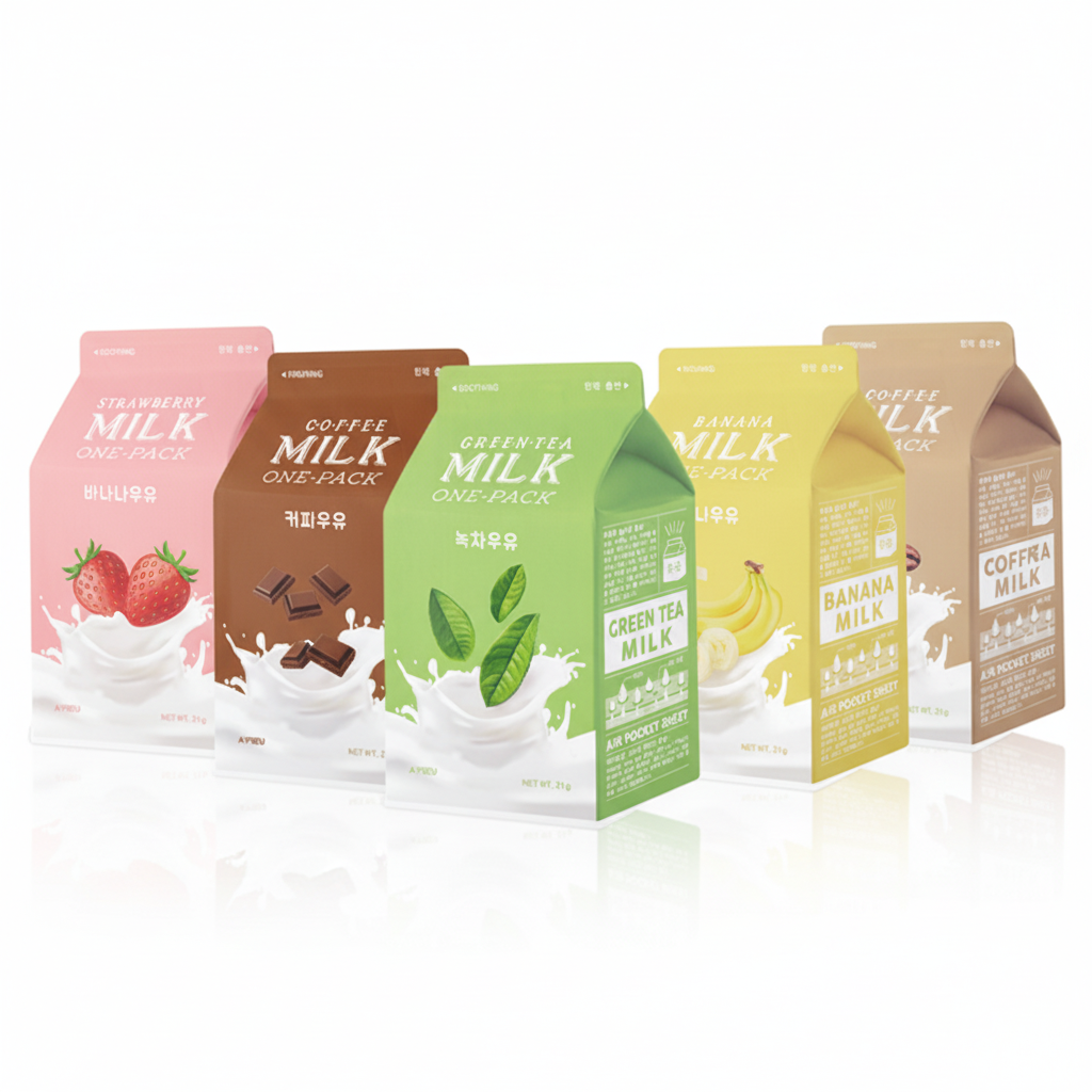[A'pieu] Milk One-Pack SET