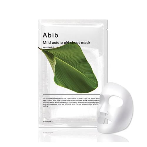 [Abib] Mild Acidic pH Sheet Mask_Heartleaf Fit