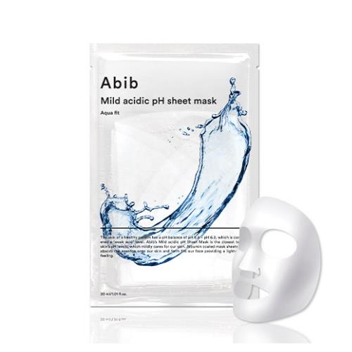 Abib - Mild Acidic pH Sheet Mask Aqua Fit (1 pièce) - Masque Tissu Hydratation Intense