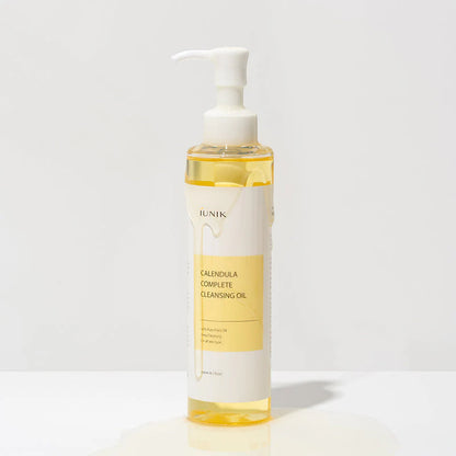 IUNIK - Calendula Complete Cleansing Oil (200 ml) - Huile Démaquillante Apaisante
