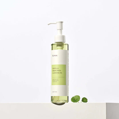IUNIK - Centella Green Fresh Cleansing Oil (200 ml) - Huile Démaquillante Apaisante