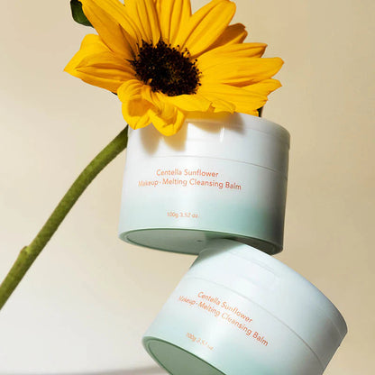 HaruHaru Wonder - Centella Sunflower Makeup Melting Cleansing Balm (100 g) - Baume Démaquillant Apaisant Hydratant