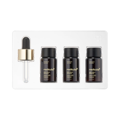 Medicube - Deep Vita C Ampoule 2.0 (10 g x3) - Ampoule Anti-Taches Éclat
