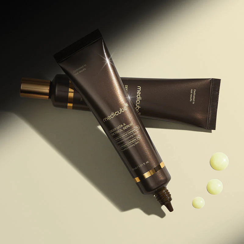 Medicube - Deep Vita A Retinol Serum (30 ml) - Sérum Rétinol Anti-Âge Lissant
