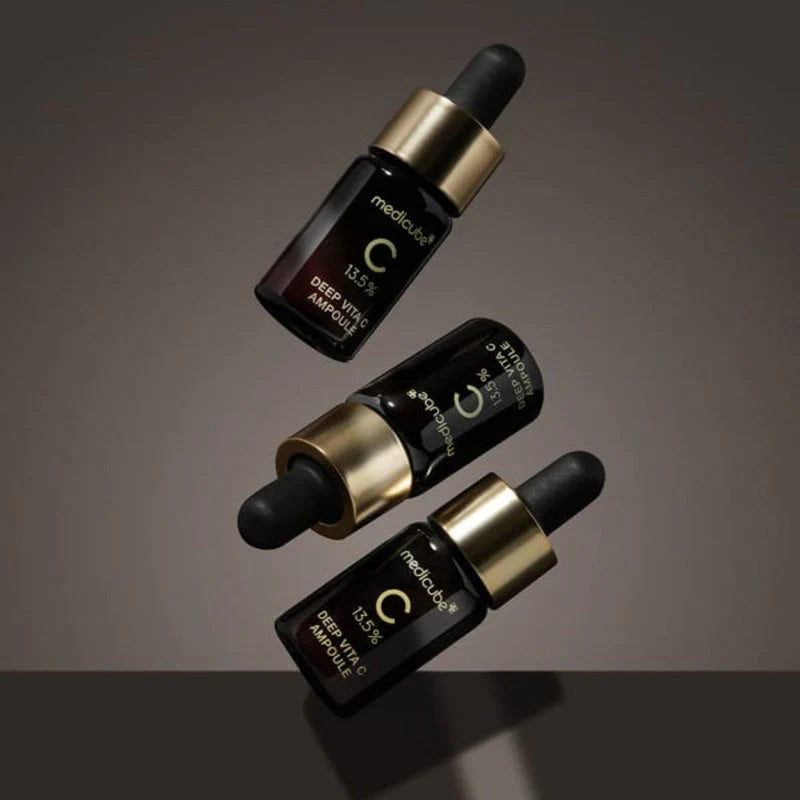 Medicube - Deep Vita C Ampoule 2.0 (10 g x3) - Ampoule Anti-Taches Éclat