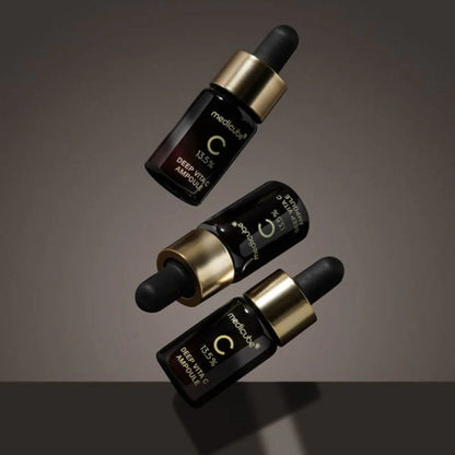 Medicube - Deep Vita C Ampoule 2.0 (10 g x3) - Ampoule Anti-Taches Éclat