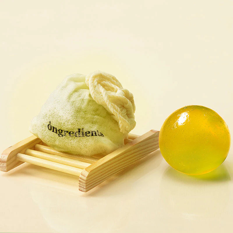 Ongredients - Jeju Cica Cleansing Ball (110 g) - Savon Nettoyant Visage Apaisant