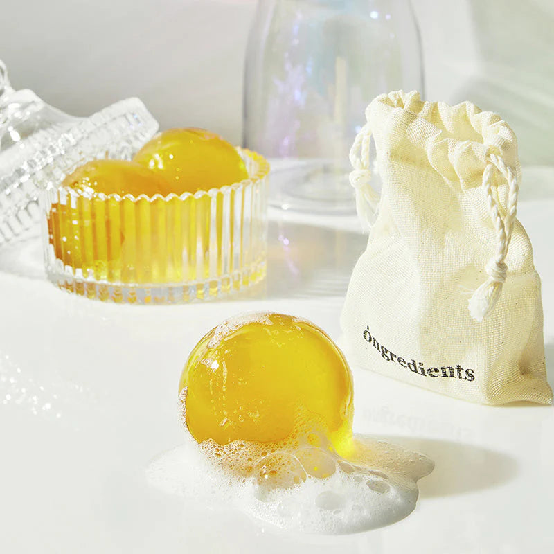 Ongredients - Jeju Cica Cleansing Ball (110 g) - Savon Nettoyant Visage Apaisant