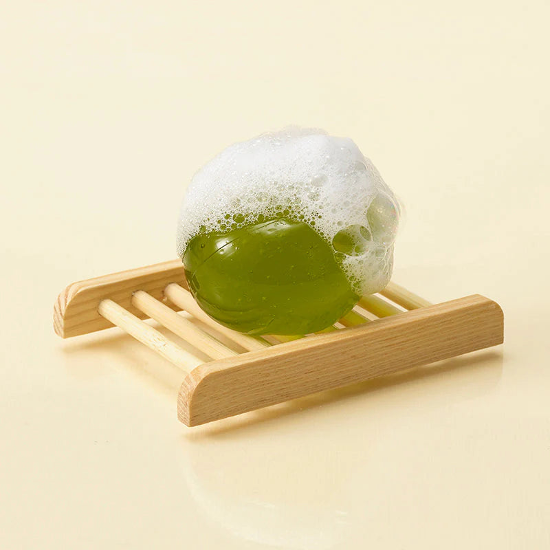 Ongredients - Jeju Green Tea Cleansing Ball (110 g) - Savon Nettoyant Visage Purifiant