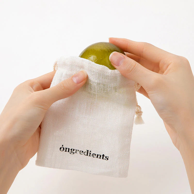 Ongredients - Jeju Green Tea Cleansing Ball (110 g) - Savon Nettoyant Visage Purifiant