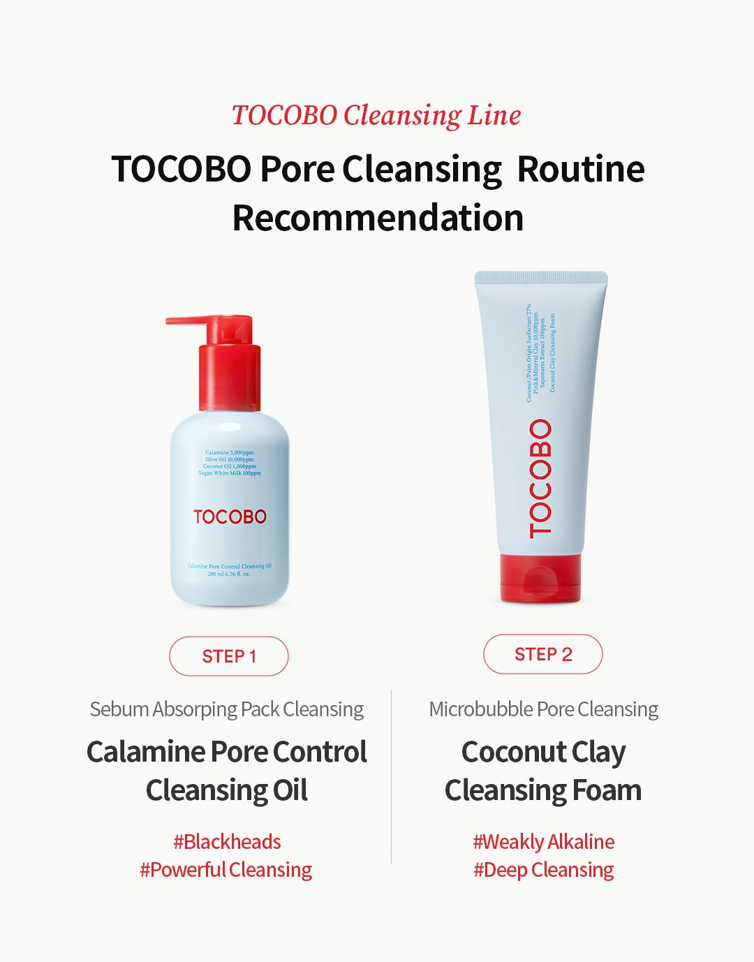 Tocobo - Calamine Pore Control Cleansing Oil (200 ml) - Huile Démaquillante Contrôle des Pores 상세 이미지