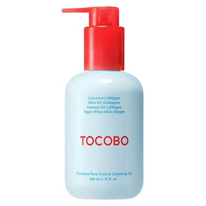 Tocobo - Calamine Pore Control Cleansing Oil (200 ml) - Huile Démaquillante Contrôle des Pores
