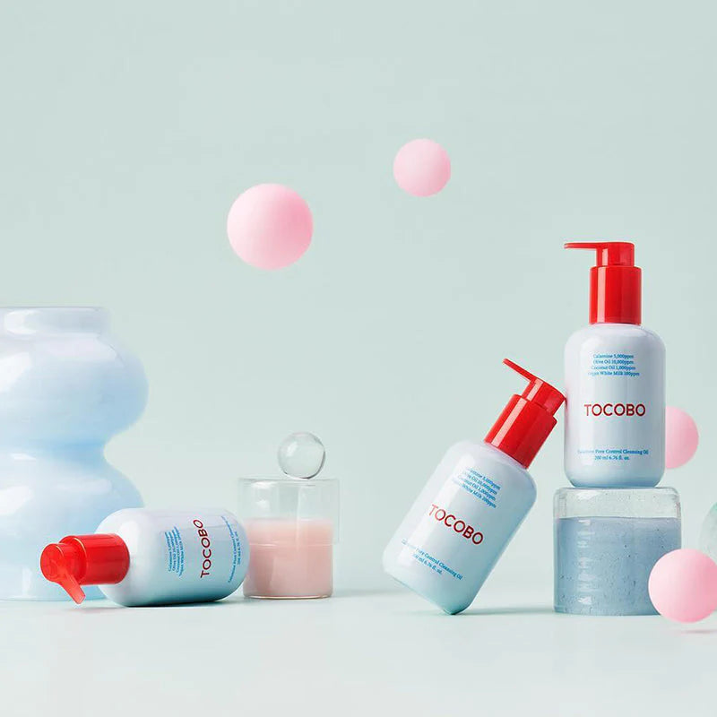 Tocobo - Calamine Pore Control Cleansing Oil (200 ml) - Huile Démaquillante Contrôle des Pores