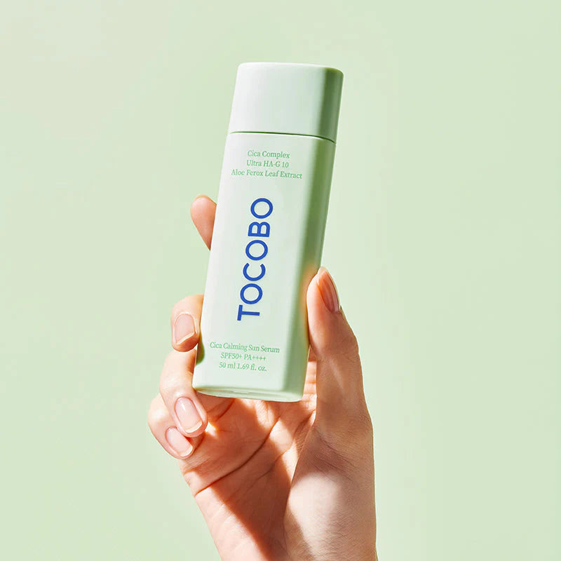 Tocobo - Cica Calming Sun Serum SPF50+ PA++++ (50 ml) - Sérum Solaire Apaisant Hydratant
