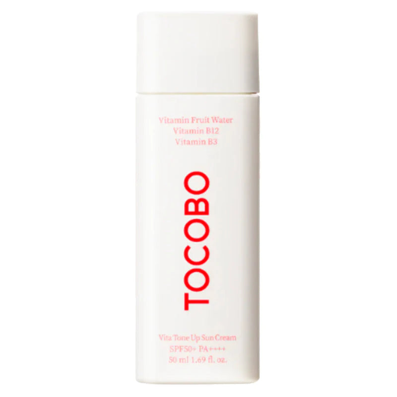 Tocobo - Vita Tone Up Sun Cream SPF50+ PA++++ (50 ml) - Crème Solaire Éclat Tone-Up