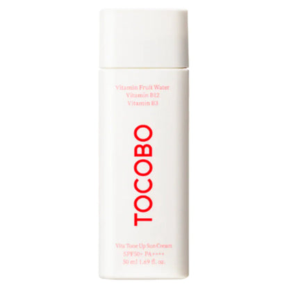 Tocobo - Vita Tone Up Sun Cream SPF50+ PA++++ (50 ml) - Crème Solaire Éclat Tone-Up