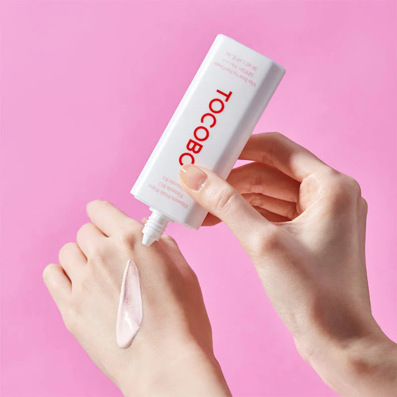 Tocobo - Vita Tone Up Sun Cream SPF50+ PA++++ (50 ml) - Crème Solaire Éclat Tone-Up