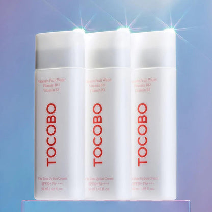 Tocobo - Vita Tone Up Sun Cream SPF50+ PA++++ (50 ml) - Crème Solaire Éclat Tone-Up