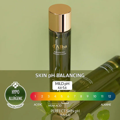 d'Alba - Mild Skin Balancing Vegan Toner (150 ml) - Tonique Apaisant Hydratant